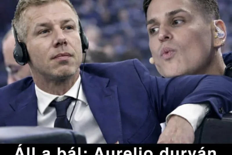 Áll a bál: Aurelio durván kiosztotta Magyar Pétert!Aurelio olyan sallert vert le Magyar Péternek, hogy még a haja is összeborzolódott. 👇 A cikk a hozzászólásoknál olvasható!