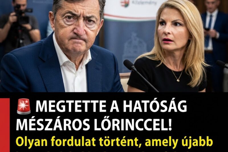 🚨 MEGTETTE A HATÓSÁG MÉSZÁROS LŐRINCCEL! Olyan fordulat történt, amely újabb komoly kérdéseket vethet fel, és sokakat meglephet Magyarországon.