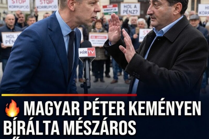 Magyar Péter olyat szólt be Mészárosnak, amire sokan felkapták a fejüket – ez az eddigi egyik legkeményebb kritikája!