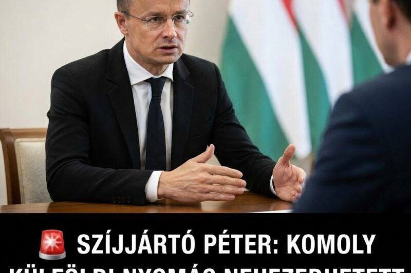 🚨 Szijjártó Péter egy interjúban arról beszélt, hogy véleménye szerint komoly külföldi nyomás nehezedett a magyar választási folyamatra. – Magyarország Kincsei
