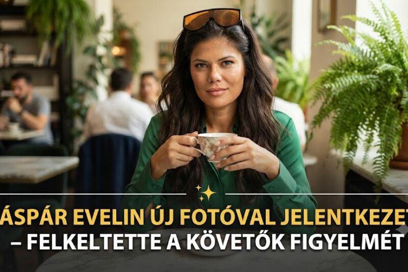 ✨ Gáspár Evelin új fotóval jelentkezett – ismét nagy figyelmet kapott