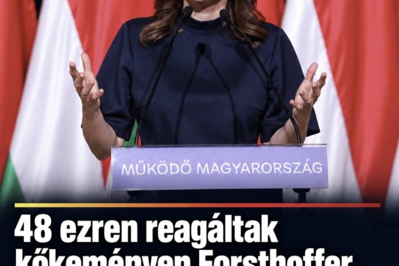 48 ezren reagáltak kőkeményen Forsthoffer Ágnesnek, amiért kitiltotta Toroczkai Lászlót – MindenegybenBlog