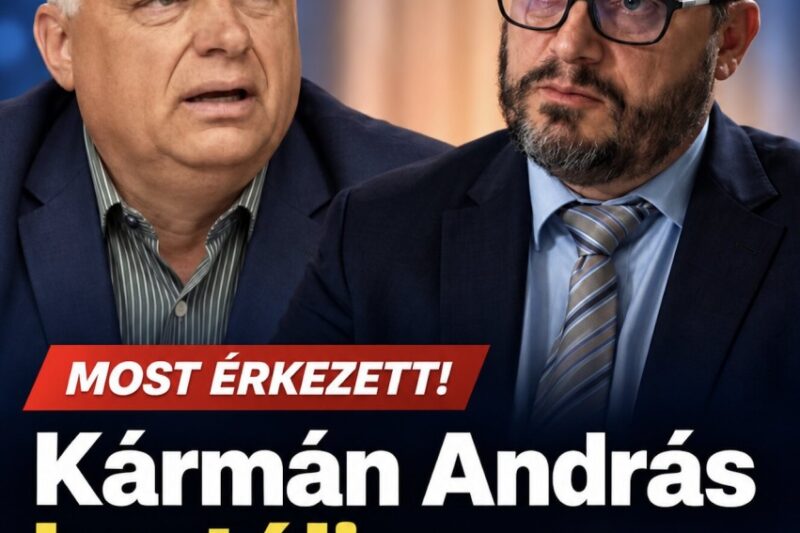 Kármán András brutálisan kiosztotta Orbánt! 👇 𝗖𝗶𝗸𝗸 𝗮 𝗵𝗼𝘇𝘇𝗮́𝘀𝘇𝗼́𝗹𝗮́𝘀𝗯𝗮𝗻 – MindenegybenBlog