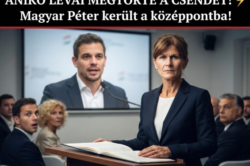 A magyar politikai életben ritkán fordul elő, hogy egy közszereplő megszólalása ilyen gyorsan változtassa meg egy televíziós beszélgetés hangulatát.