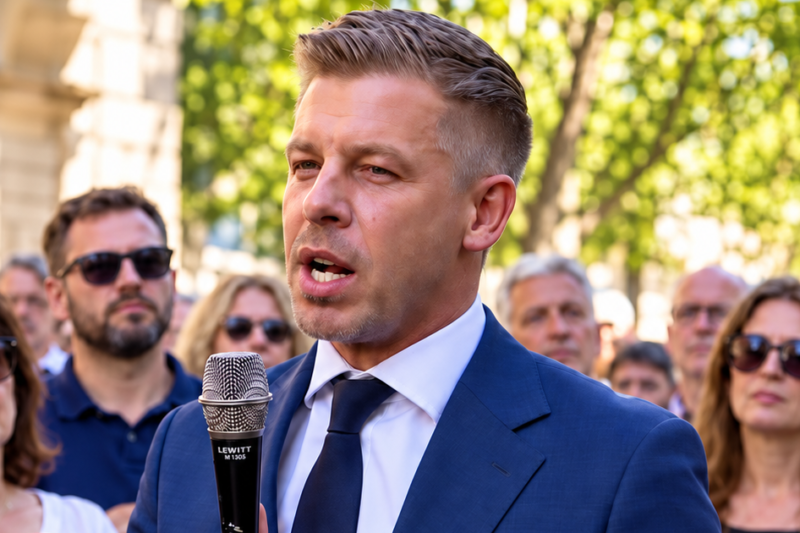 Újabb részletek derültek ki arról a férfiról, aki 2026. szeptember 19-én, a Szekszárdi Szüreti Napokon borral öntötte le Magyar Péter miniszterelnököt.